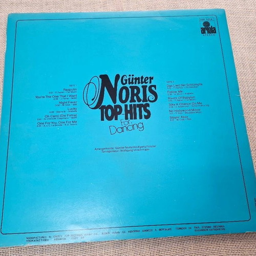 Günter Noris Top-Hits For Dancing LP