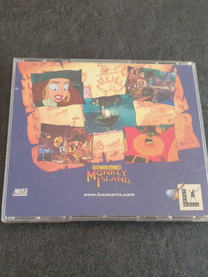 The Curse of Monkey Island PC game μεταχειρισμένο, Lucas Arts 1997