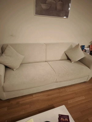 Two-seater and three-seater sofas used, dimensions 157x80 and 217x80 cm