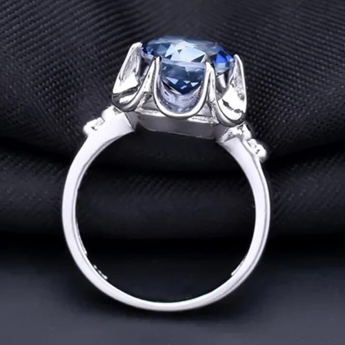 Women's silver 925 ring new with mystic quartz