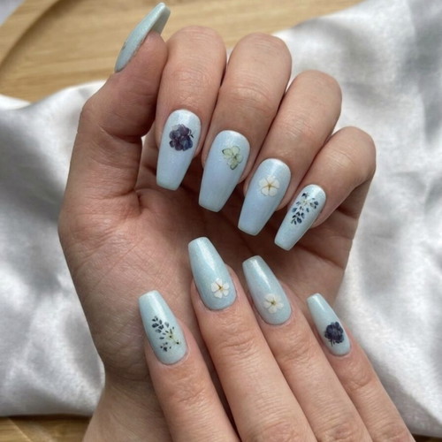 Press On Nails set with application tools, new