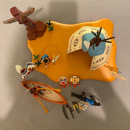 Playmobil Western Indians set used