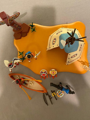 Playmobil Western Indians set used