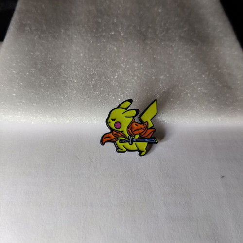Pokemon Pin Samurai Pikachu new brooch