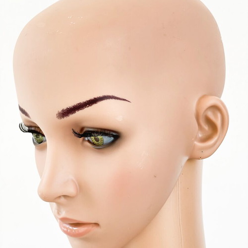 Female mannequin head with bust for display, wigs and jewelry