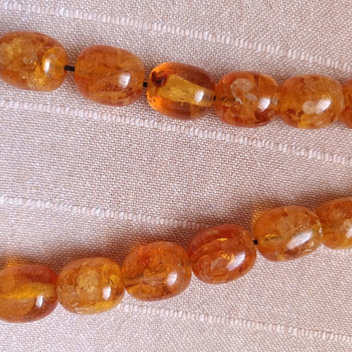 Komboloi used, rare Turkish bakelite Baga Osmanli with 25 beads