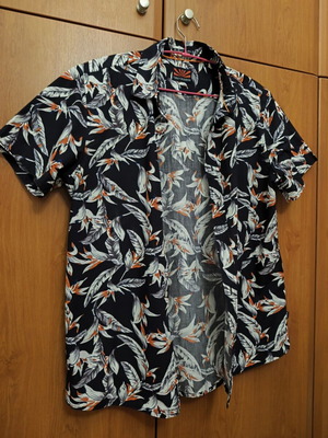 Funky Buddha summer shirt size L like new, multicolor