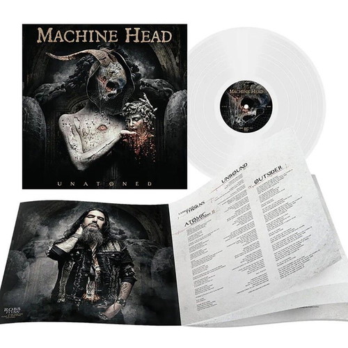 Machine Head Unatoned 2025 Clear Vinyl LP brand new, sealed