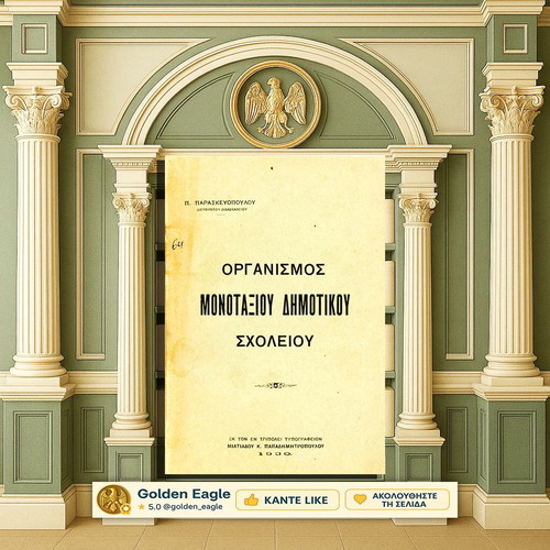 Organismos Monotaxiou Dimotikou Scholeiou book like new