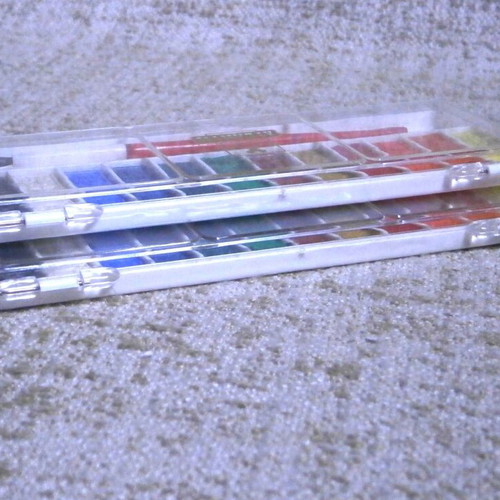 Atlantic Germany vintage water colours, new, pack of 2
