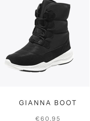 Women's Gianna boot, black, size 36