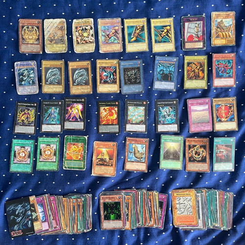 Yugioh cards refurbished, collection of 182 pieces