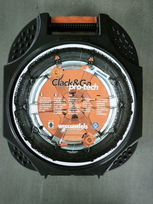 Weissenfels Clack&Go Pro Tech snow chains size 8 used