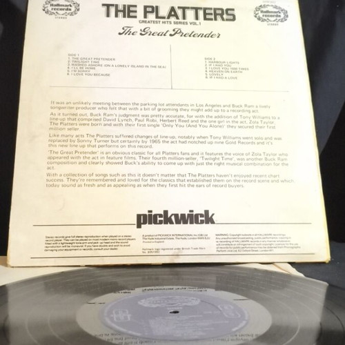 The Platters Greatest Hits Vol.1 The Great Pretender used