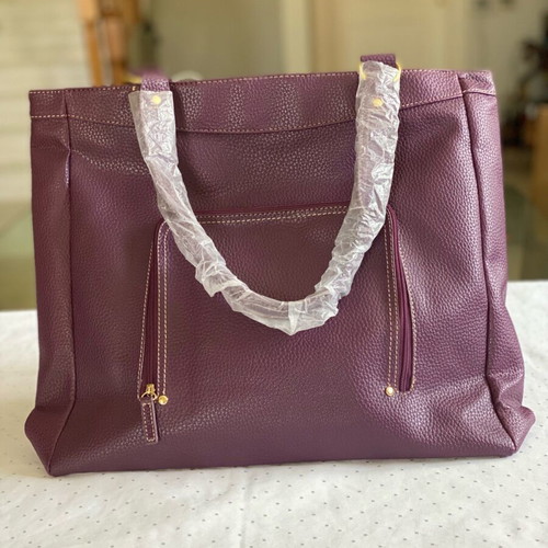 Estée Lauder collectible purple shoulder tote bag new