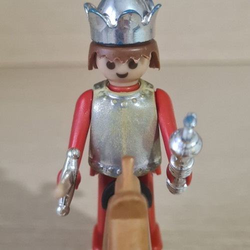 Playmobil King with Horse used, Knights theme