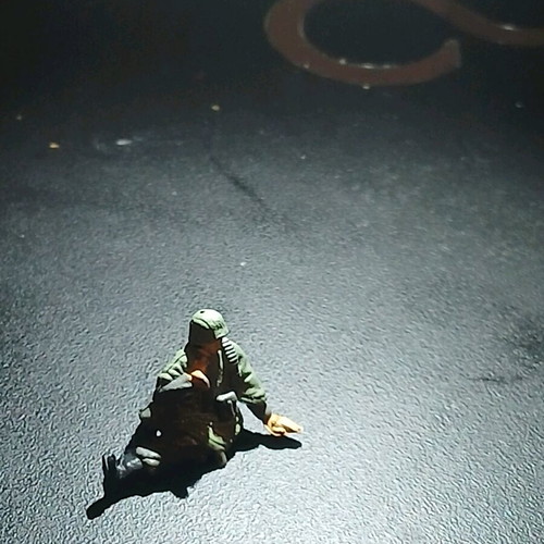 German infantry soldiers like new, scale 1/72, set of 10