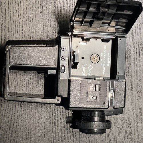 Vintage Super 8 Minolta XL-440 Sound video camera used, complete set