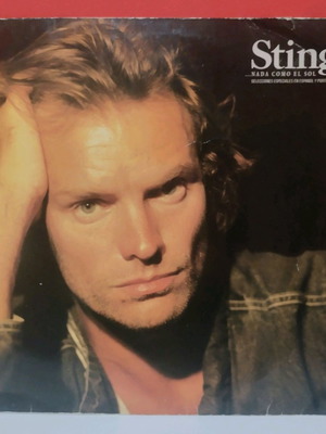Sting Nada Como El Sol vinyl used