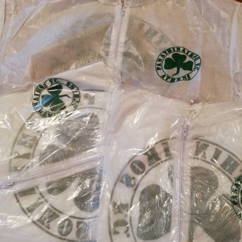 Panathinaikos waterproof tracksuits new, lot of 3 sealed