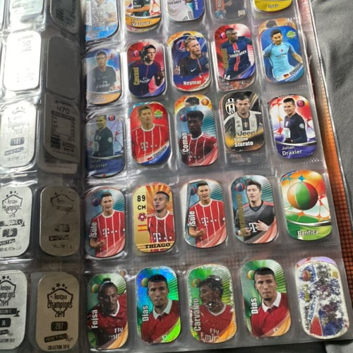 Football collectible tags with full album new
