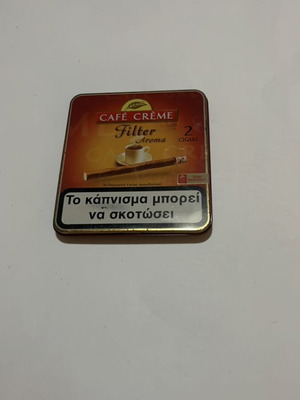 Empty cigar box Cafe crème used