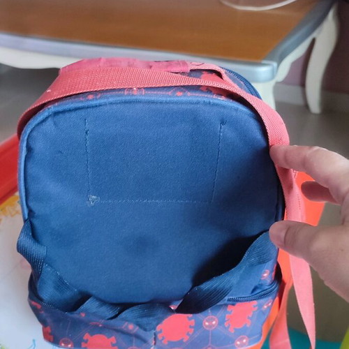 Sprinter Man Insulated Bag for Kindergarten Like New