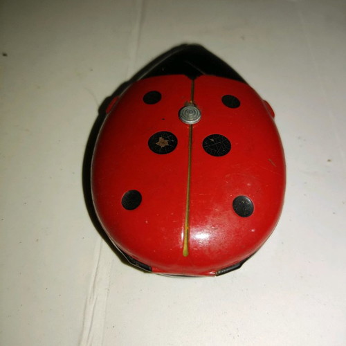 Ladybug flashlight used, metal