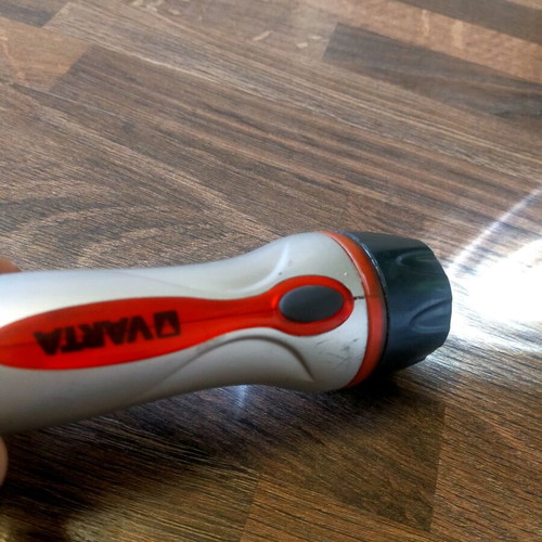 Varta handle lamp used