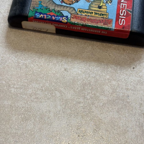 The Berenstain Bears Camping Adventure Sega Genesis game