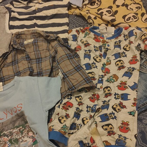 Baby clothes set 9-12 months like new with Converse All Star shoes gift