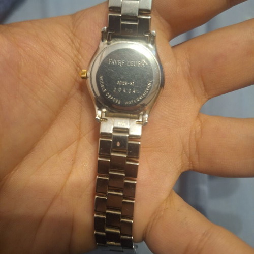 Favre Leuba vintage women's battery watch gold and silver used