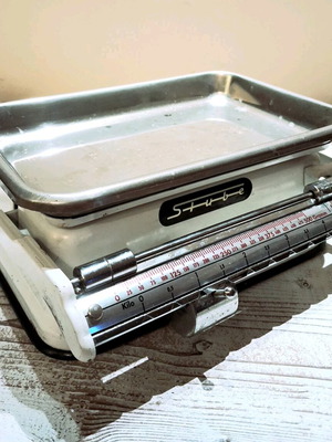 Stube 5kg vintage kitchen scale like new, West Germany 60's