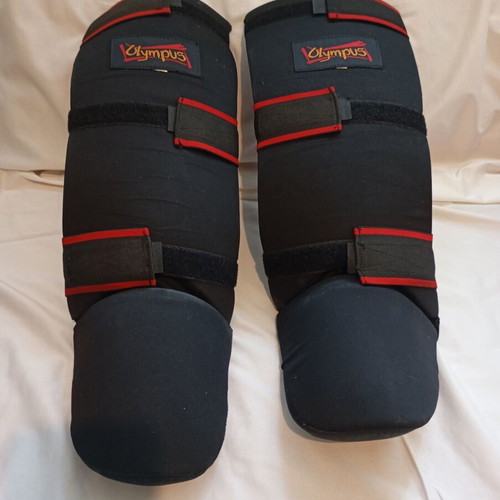 Kick Boxing set Olympus with gloves 10-OZ, shin guards, wraps & mouthguard used