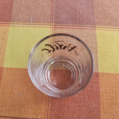 Smirnoff Vodka shot glass used, collectible from 90-2000 decade