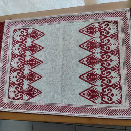 Table runner in koukoulari new, solid color 60x39 cm