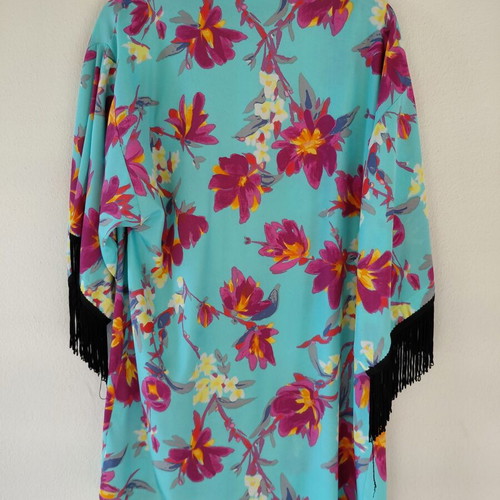 Kimono like new, colorful, size M