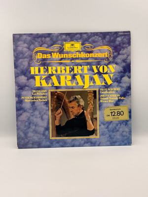 Herbert von Karajan Das Wunschkonzert vinyl record used