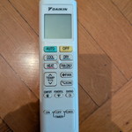 Daikin remote control new, 1 piece
