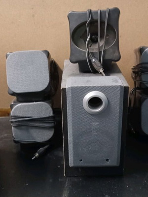 dreamax active 5000 5:1 sound system with sub