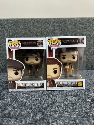 Funko Pop Supernatural Dean Winchester and Chase new