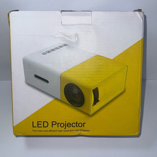 Mini portable HD projector Full HD 1080P new with HDMI and USB connection