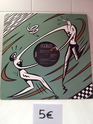 Foreign vinyl records used, collection 9, like new, 11 pieces