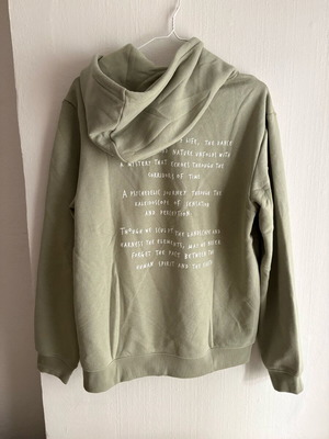 H&M hoodie sweatshirt new green khaki size M