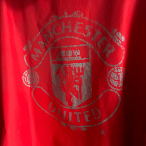 Nike Coach Jacket Manchester United like new, windbreaker, coral color