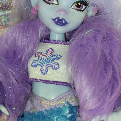 Monster High Abbey Bominable Yeti Fashion doll like new with accessories