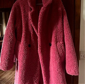 Coat in pink