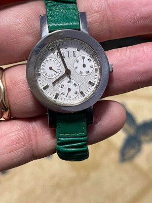 Elle women's watch used, white