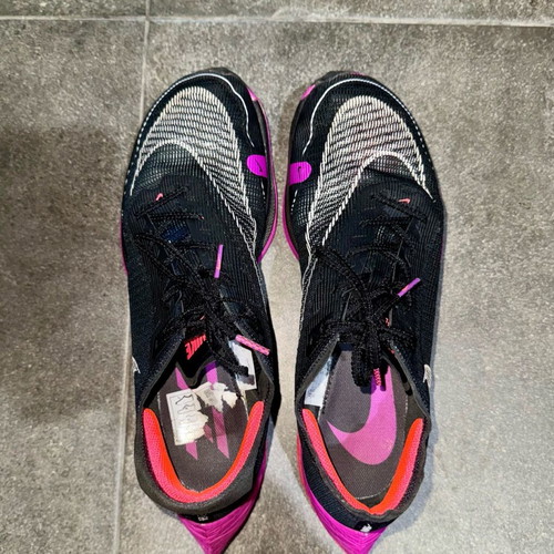 Nike ZoomX VaporFly Next% 2 used athletic shoes size 45.5