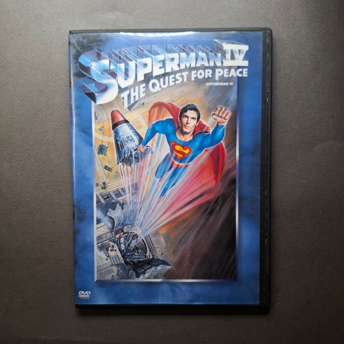 Superman IV The Quest for Peace DVD like new with subtitles